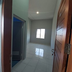 Kamar type B haya ada 1 ruangan, kamar no. 1. Luas kamar kurang lebih 4m x 4m